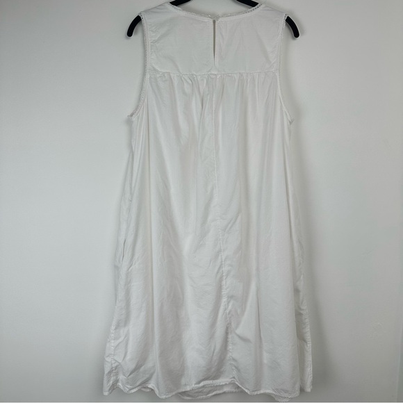 Knox Rose Dress Size XXL White Lace Top Peasant Boho Soft Girl - Picture 2 of 9